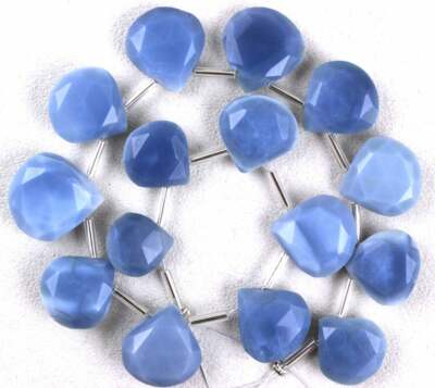 Super Quality Natural Bolder Opal Faceted Heart Shape Beads Gemstone 