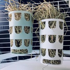 Mangiatoia per fieno per conigli Porta mangime per conigli Gabbia portatile