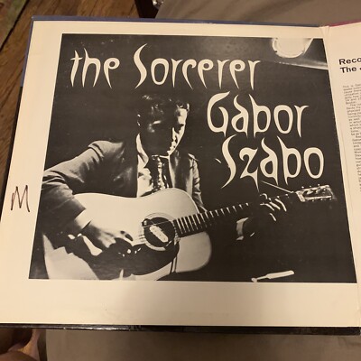 GABOR SZABO: THE SORCERER Vinyl LP 1967 Impulse Records (A-9146