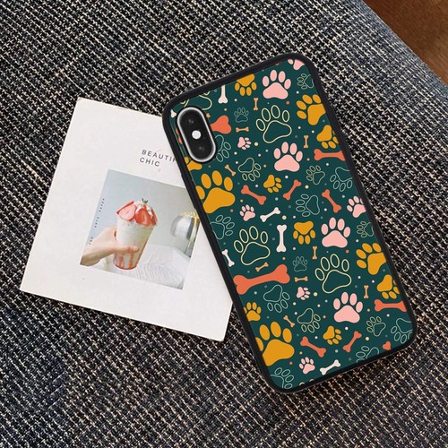 For Samsung A15 A16 S23 S24 S25 Ultra FE doggy pawprint hand drawn Aluminum Case - 第 25/25 張圖片