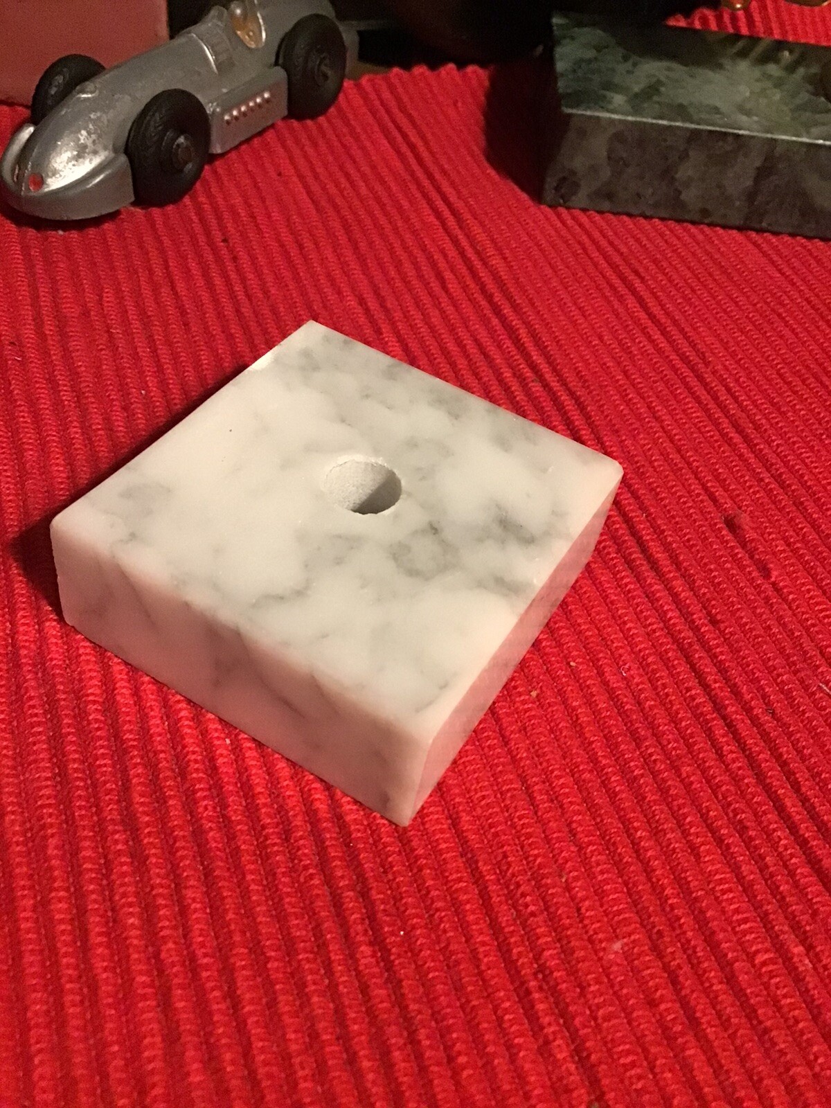 Vintage Car Mascot Vintage Mascot Base Marble Base Only 51