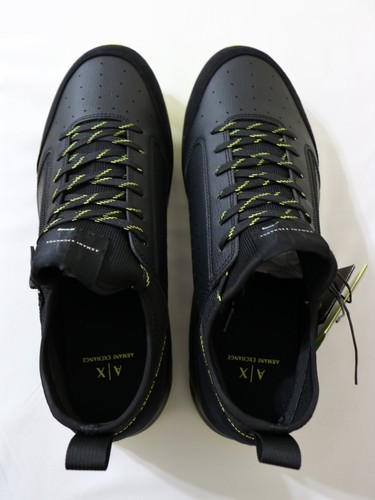 Armani Exchange Men Sneakers with Logo shoes size 13 new with box - Picture 8 of 10