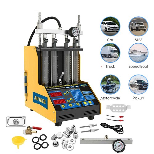 AUTOOL CT150 Ultrasonic Fuel Injector Cleaner Tester Nozzle Cleaning 4