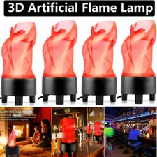 3D Artificial Flame Effect Light Dynamic Atmosphere Lamp for Xmas Party Decor