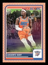 2023-24 Panini Haunted Hoops Orange  Haunted Hoops - #193 Luguentz Dort