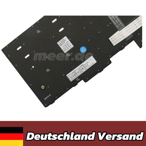 Deutsch Tastatur für Lenovo Thinkpad E580 E585 E590 E595 L580 L590 Beleuchtung - Bild 4 von 5