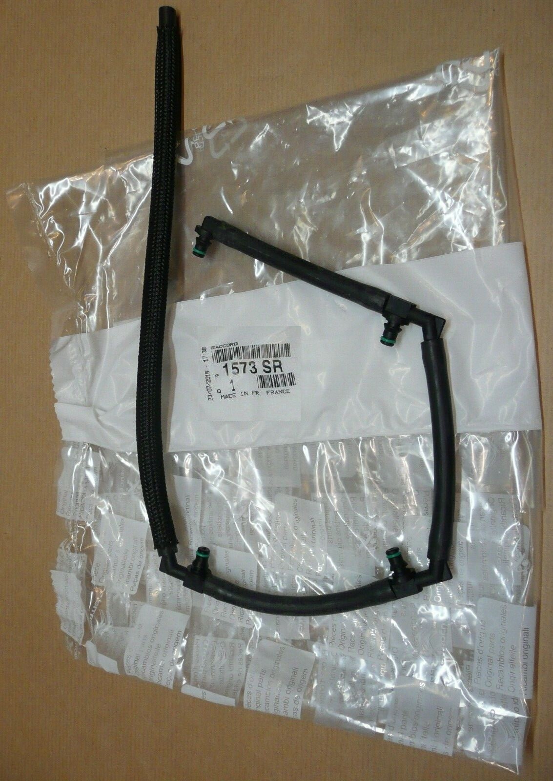 Tuyau retour injecteur 1573SR d'origine pour moteur 2.0 HDi Berlingo C5