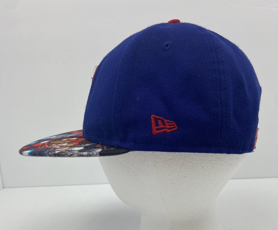 MARVEL Super Heroes Texas Rangers New Era JUVENTUD Gorra Snapback Sombrero 19-1/2"- 22" Foto 2 de 4