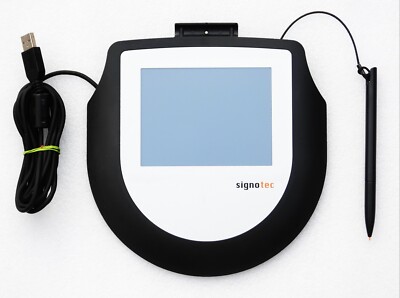 SIGNOTEC OMEGA COLOR LCD SIGNATURE PAD FTDI-USB INTERFACE ST-CE1075-2-U100