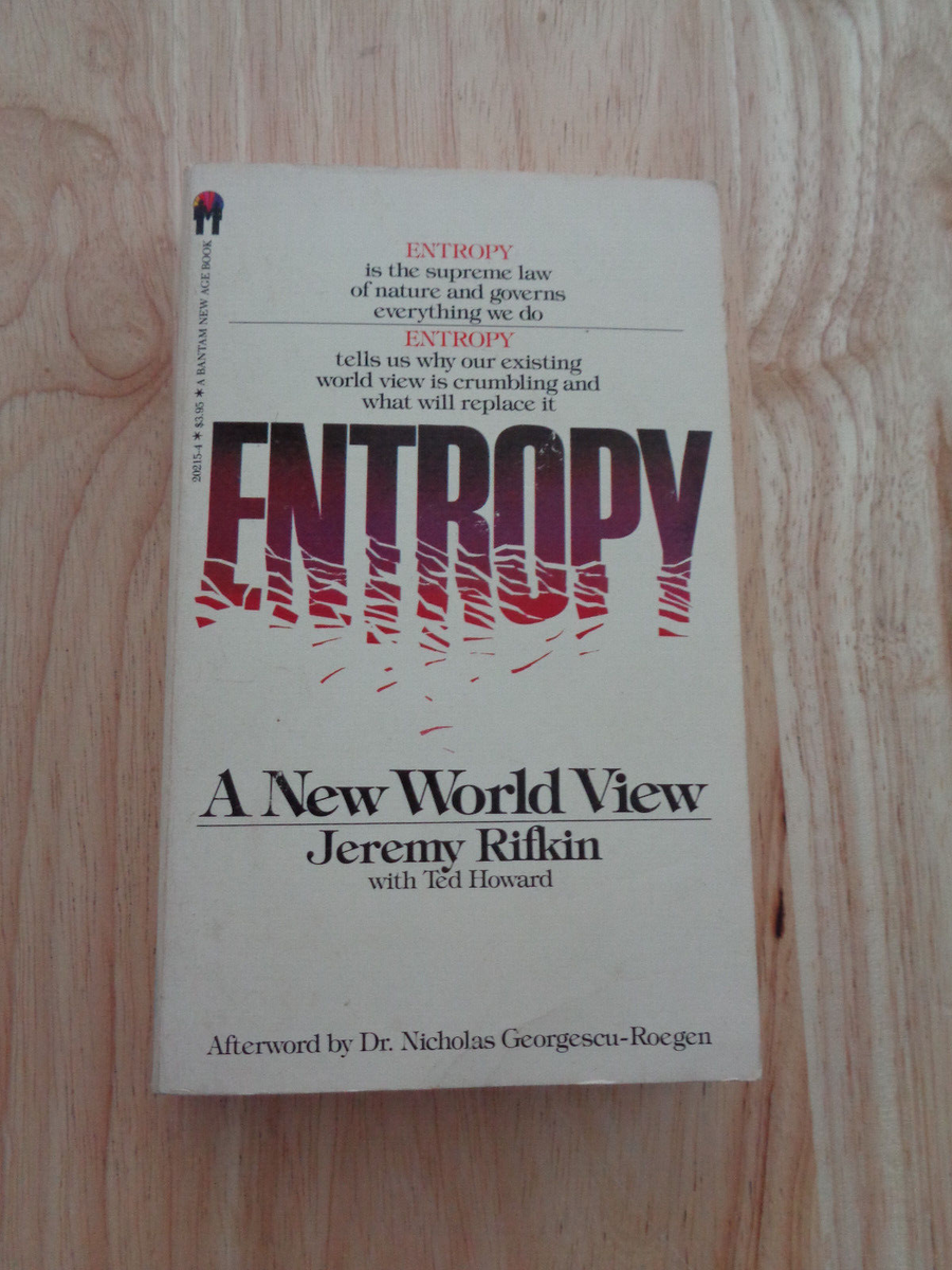 Entropy : A New World View by Jeremy Rifkin SC 1981 9780553202151