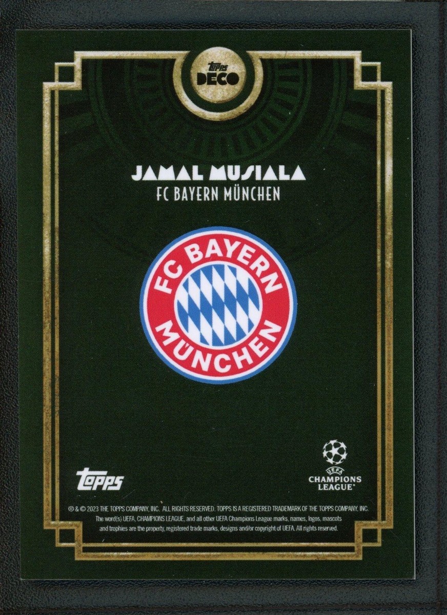 RC Topps Finest Jamal Musiala 99枚限定 カード 2024 JAMAL MUSIALA 99/99 TOPPS UEFA CHAMPIONS LEAGUE | eBay