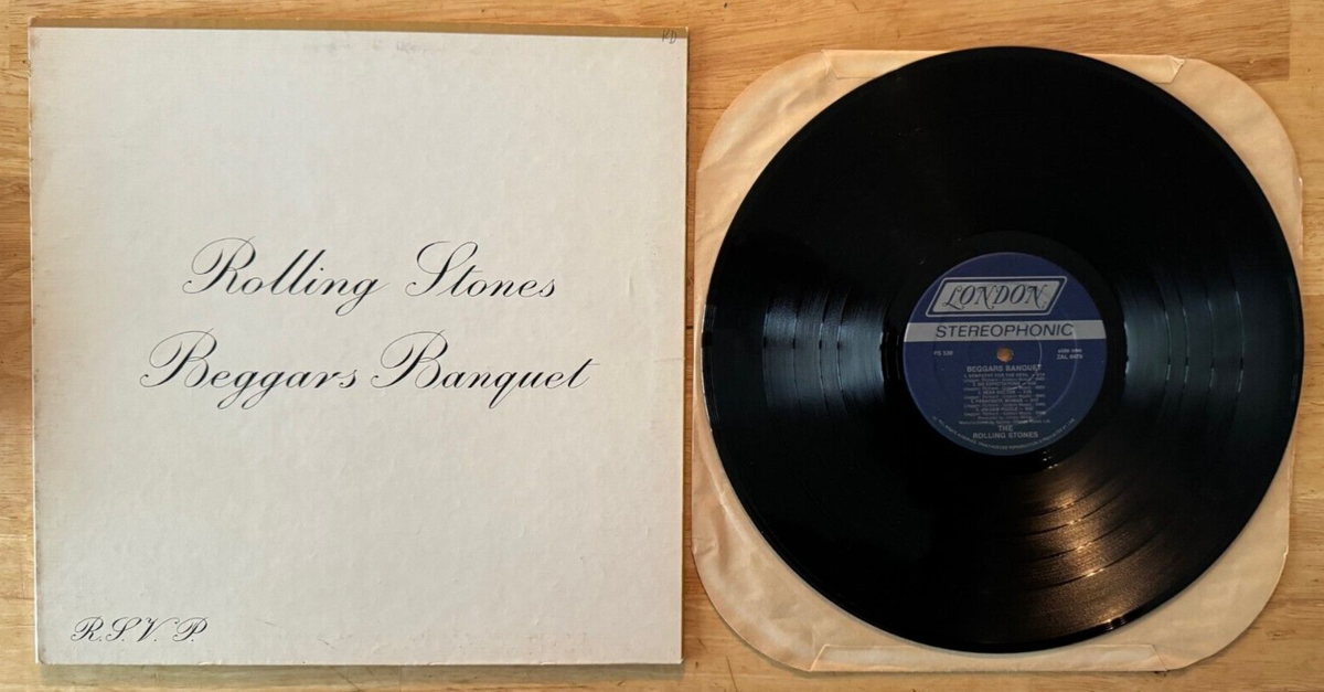 33 LP THE ROLLING STONES BEGGARS BANQUET LONDON STEREO PS