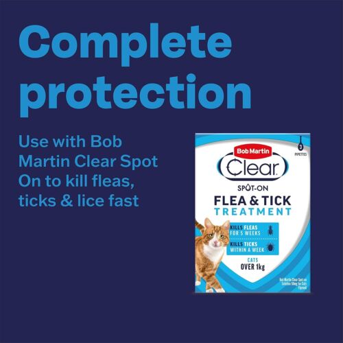 Bob Martin Clear Cat Wormer Spot on for Cat & Kitten over Worming Treatment - Picture 5 of 5