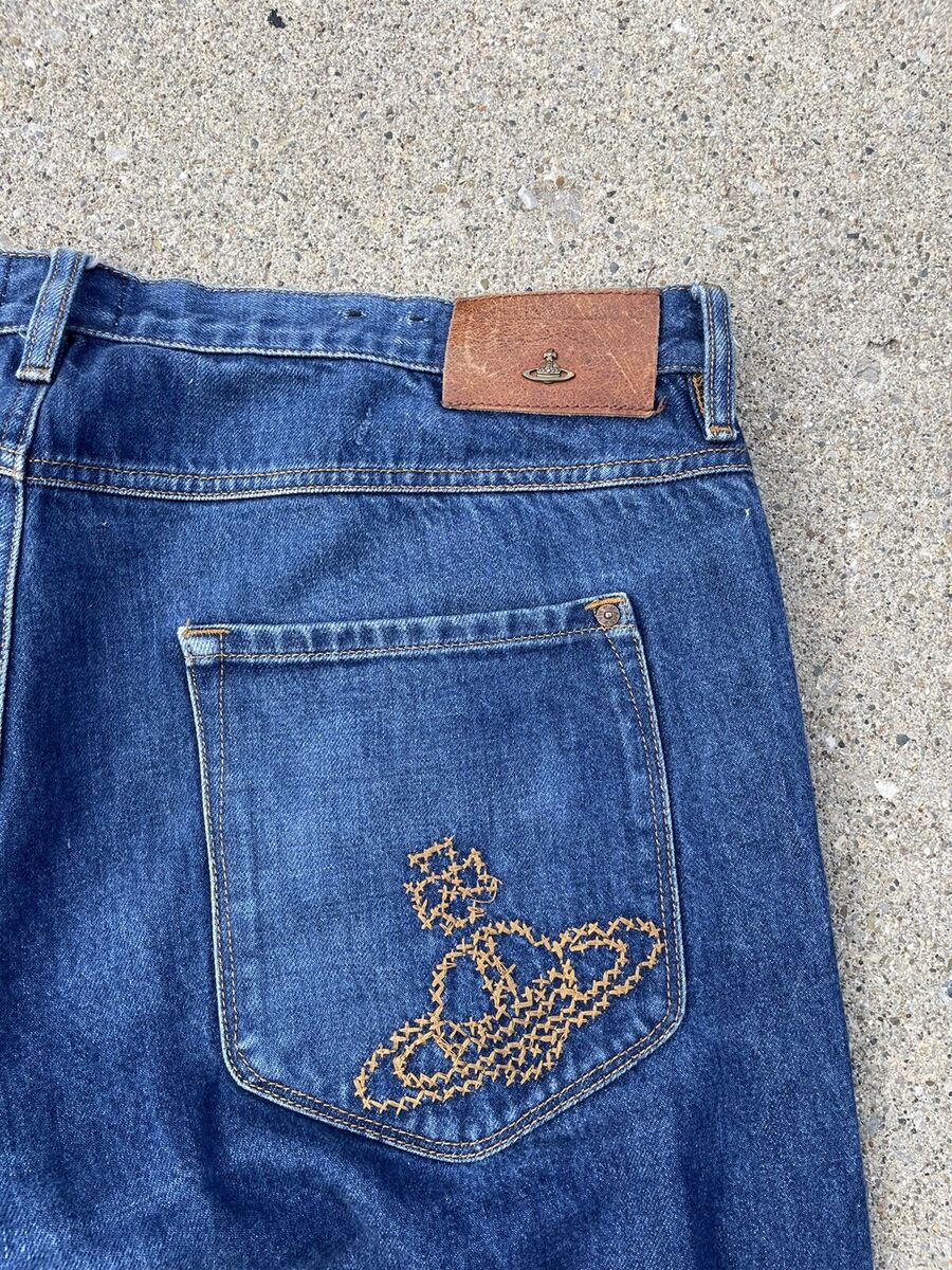 Vivienne Westwood Anglomania Selvedge Denim Jeans 36x32 Orb Vivienne Westwood Anglomania Selvedge Denim Jeans 36x32 Orb