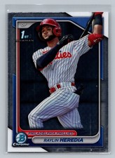 Raylin Heredia 1st Bowman 2024 Bowman #BP-146 Philadelphia Phillies
