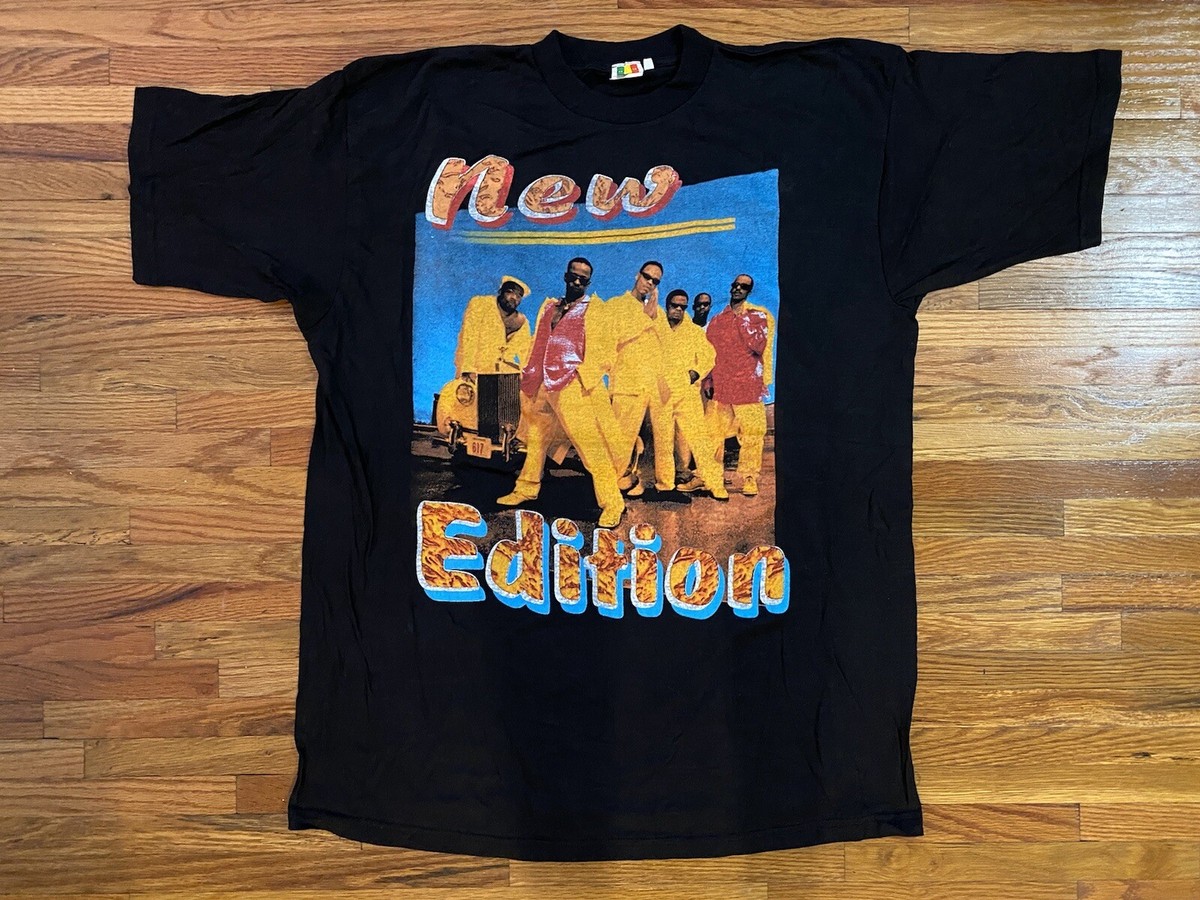 Vintage 90s “New Edition” Rap Tee “Home Again” KP size XXL