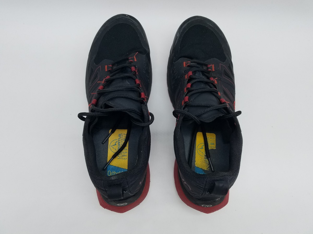 La Sportiva Jackal Men\'s Size 12 Mountain Trail Running Shoes Black Poppy Amazon.com | La Sportiva Jackal II GTX Running Shoe - Men main image 4