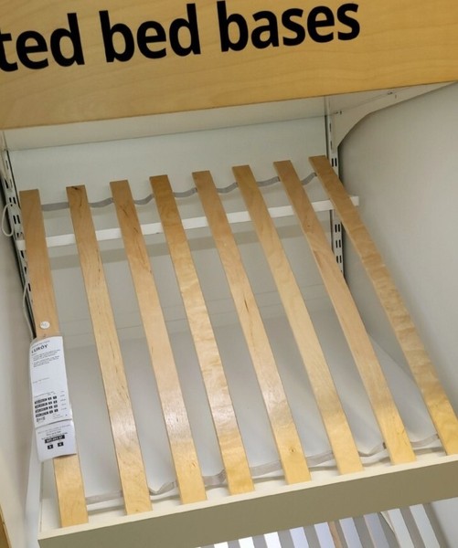 IKEA LURÖY/LUROY Base de listones, se adapta a camas 271/2×63" TOTALMENTE NUEVO