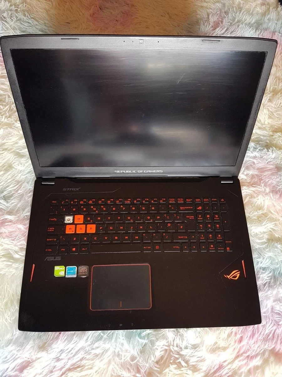 Used ASUS Republic of Gamers Strix GL702VM Gaming Laptop i7-6700HQ, GTX 1060, | eBay