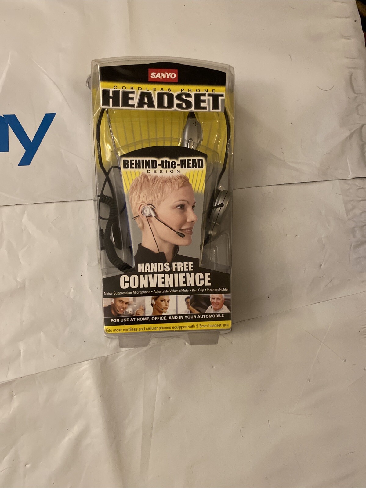 New Sanyo cordless phone headset new in package