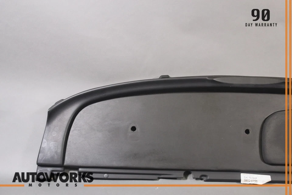 98-03 Jaguar XJ8 XJR VDP X308 plataforma de estante de paquete trasero con cubierta de altavoz PIERNA OEM Foto 2 de 4