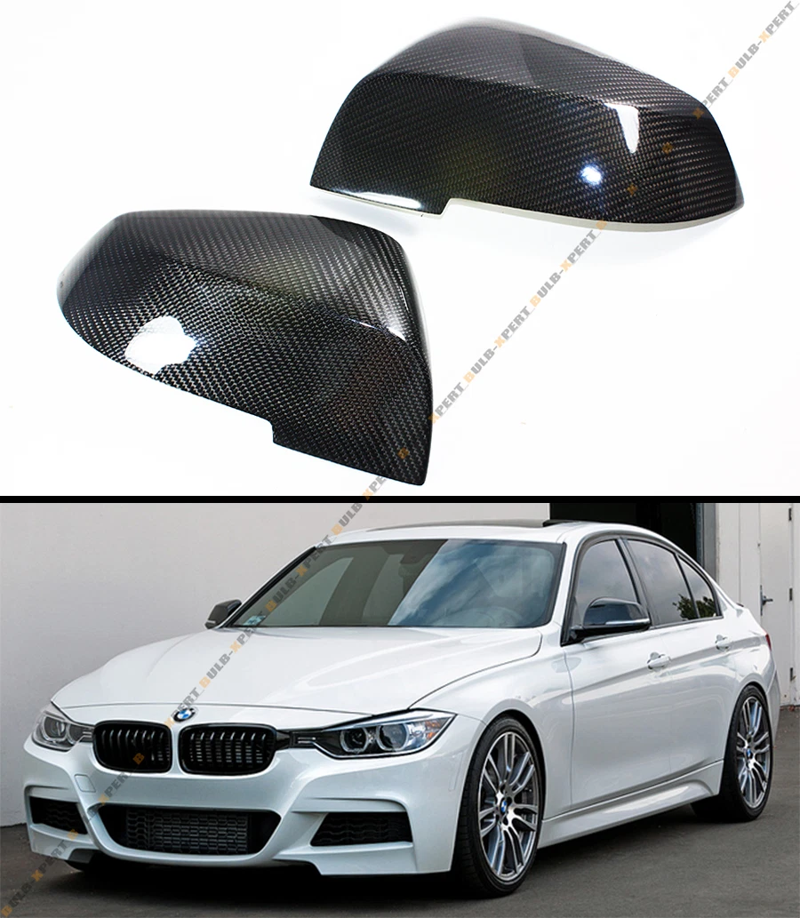 For BMW E84 F20 F22 F30 F32 F33 2 Pcs Replacement Carbon Fiber