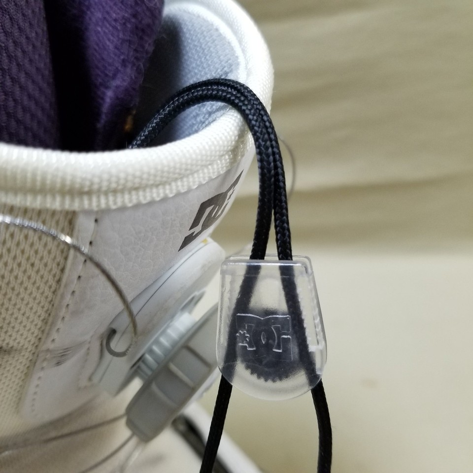 Vintage Y2K DC Chalet Purple/White Ski Snowboard Boots Women's US Size