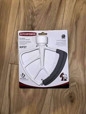 Brand New KitchPower Tilt-Head Flex Edge Beater Mixer 6 Qt - KP6T for Mixer