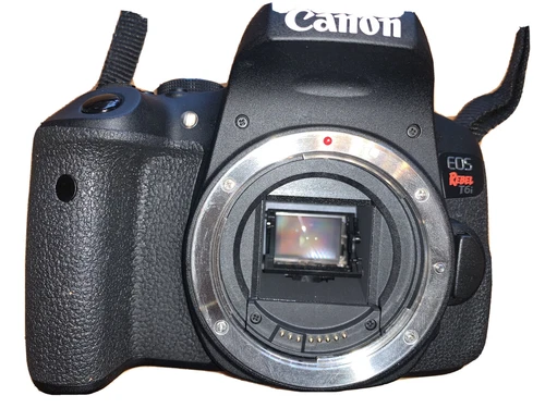 Canon EOS Rebel T6i EF-S 18-55mm IS STM Lens Camera
