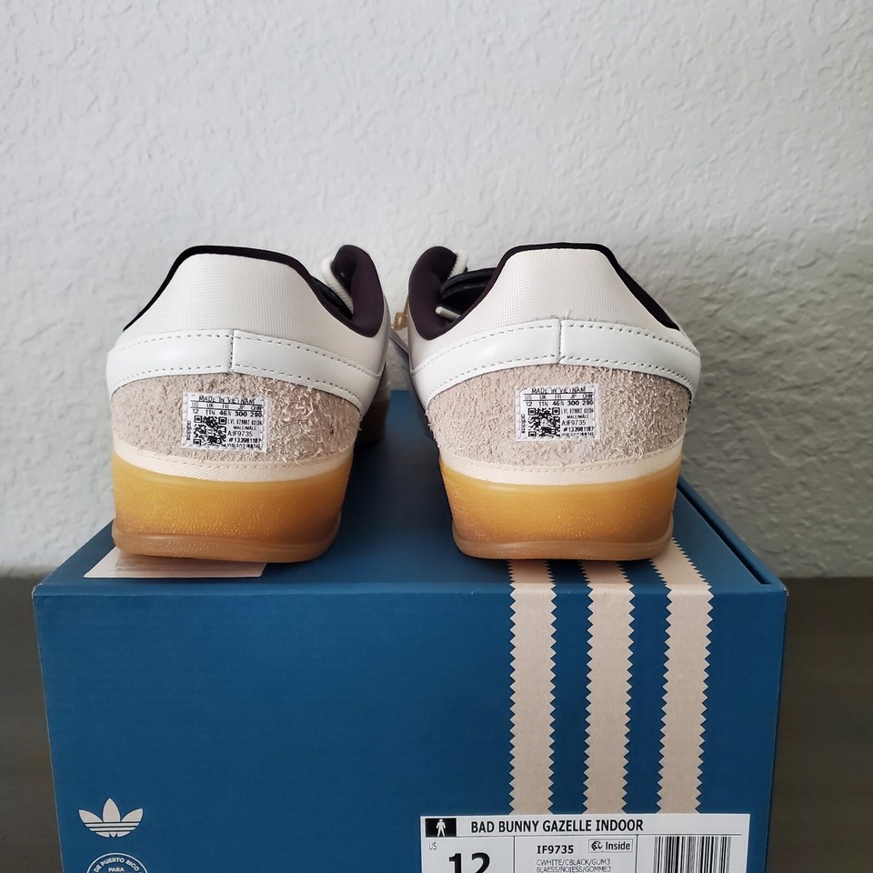 Adidas Bad Bunny Gezelle Indoor Benito Size 12 Men's IF9735 NEW IN HAND eBay