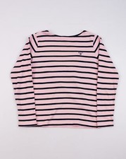 Girls Gant Striped Round Neck Light Jumper Size 11-12 Years / 146-152cm