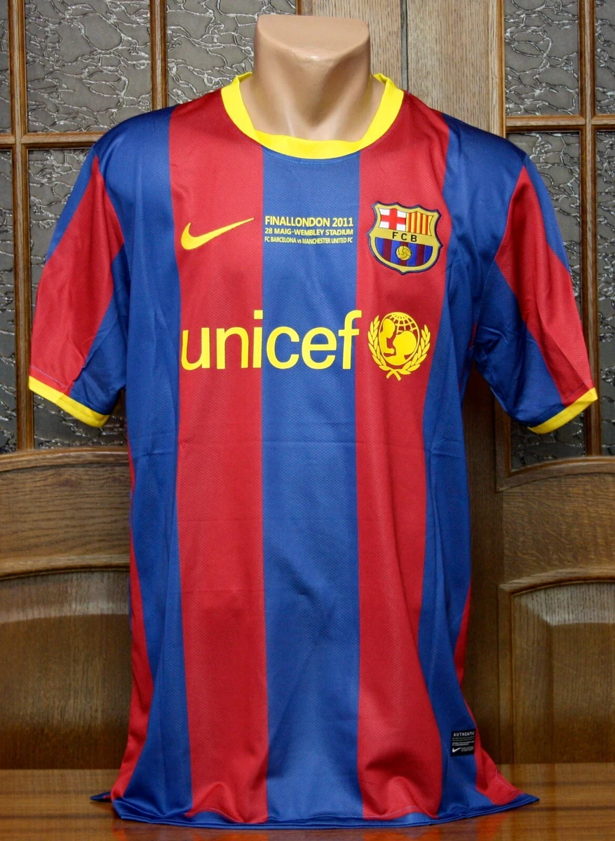 Barcelona 2011 Champions League Final Retro Jersey Men Adult