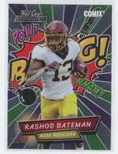 2021 Wild Card Comix Rashod Bateman Purple/Green /149 #AC-17