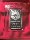 Scottsdale Silver Lion's Head Bar 1 Troy oz.999 Fine Silver-Mint Sealed