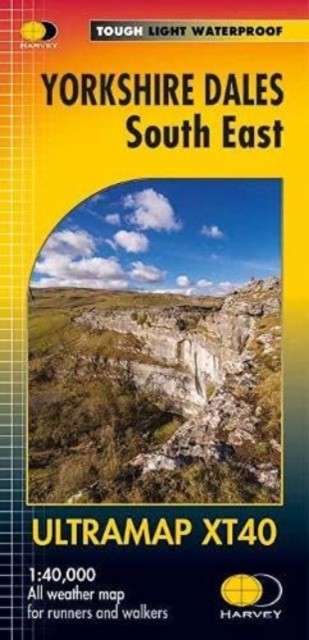Yorkshire Dales South East Harvey Ultra Map - XT40 - Image 3