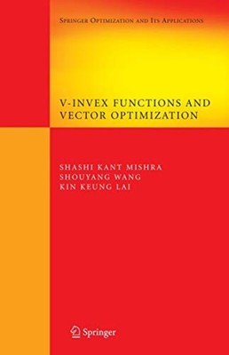 V-Invex Functions and Vector Optimization - Trade Paperback NEW Shouyang Wang;