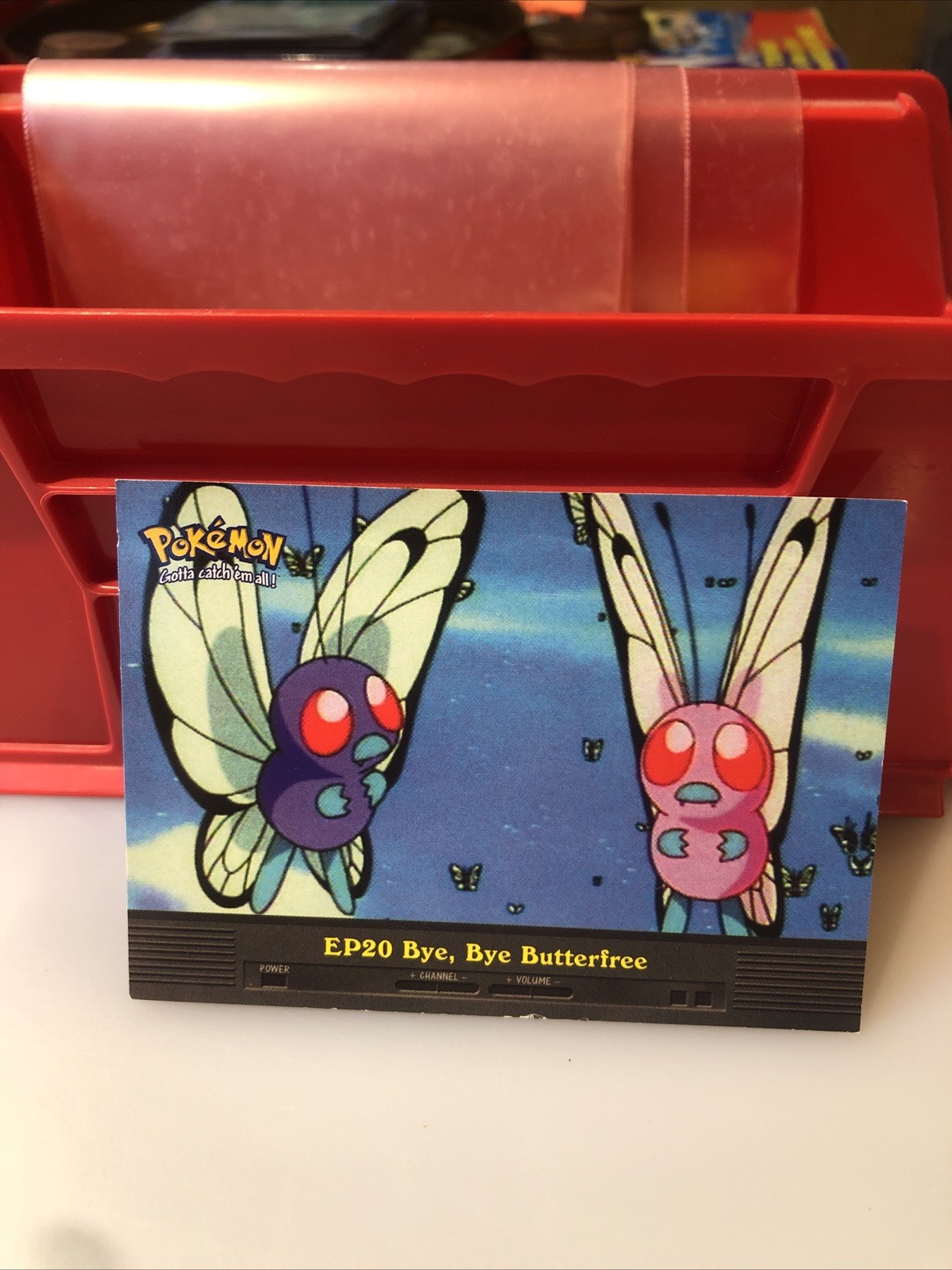 Pokemon Card - Bye, Bye Butterfree EP20 - TV Animation - Topps Series 2
