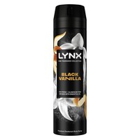 Lynx Fine Fragrance Collection Black Vanilla Premium Body Spray Men s Deodorant