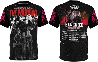The Warning Concerts Tour Gift For Fan S to 5XL AOP 3D T-shirt MC1645