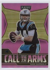 2021 Panini Playoff Call to Arms Pink Prizm Sam Darnold #CA-SDA 0wp8