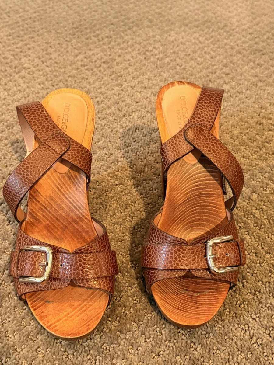 Dolce & Gabbana \'TAN\' sandals - size 9 (EU 42) NEW IN BOX DG thong sandals in brown - Dolce Gabbana | Mytheresa main image 4