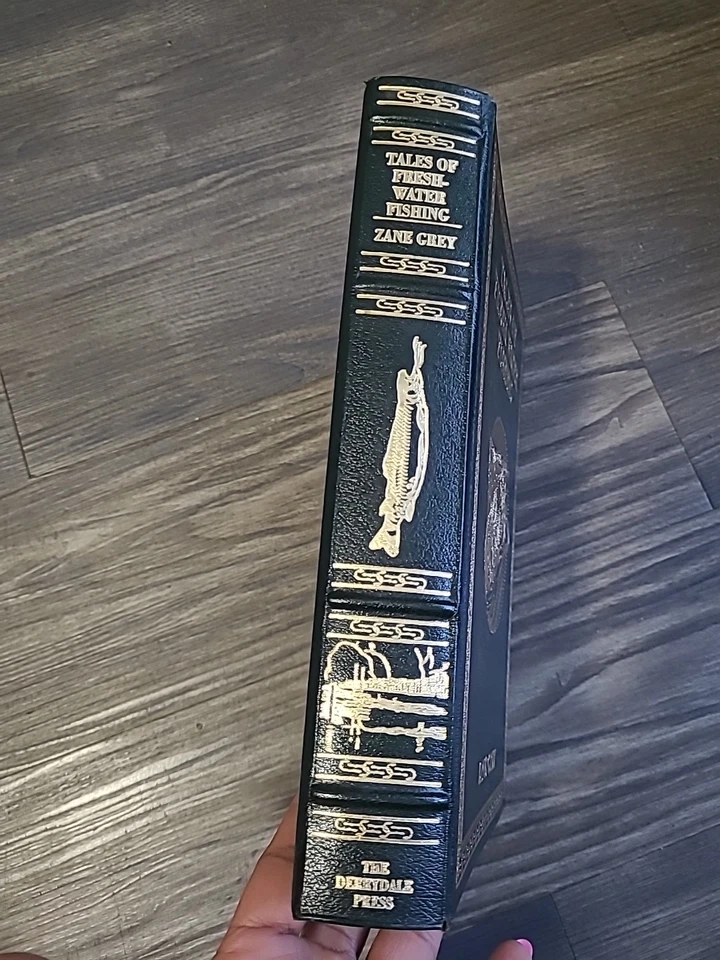 Tales Of Fresh Water Fishing By ZANE GREY 1991 SIGNED LIMITED EDITION #1804 - Image 3 of 4