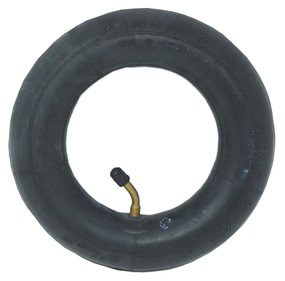 CBK-MS 1 Stück Schlauch 225 x 55 AV-Winkel-Ventil (8 1/2 x 2) passend für Pucky Roller