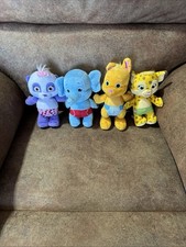 Lot Of 4 Word Party Plush  Lulu, Franny, Bail...