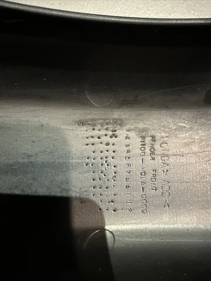 Guardabarros delantero Honda Shadow 750 DCB Spirit 05 61100-MCL-00000 2005 Foto 3 de 4