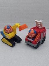 Lot Of 2 Blippi Vehicles Fire Truck Excavator Automobiles