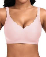 Bh Ohne BüGel Nahtlos Push Up Damen Gepolstert Schwarz GrößE M 1 StüCk