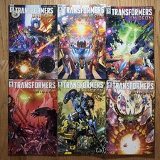 Transformers Unicron #1-6 Complete Series First Print Cover A IDW Comics 2018
