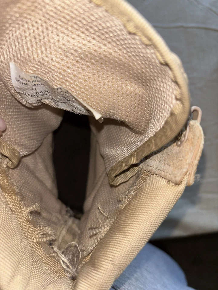 Biqueira de aço Vibram Tactical Mondo tamanho 11 UFCW bronzeado deserto - Imagem 3 de 4