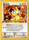Meowth 62/82 | Team Rocket First Edition | Pokemon Card Common WOTC Vintage